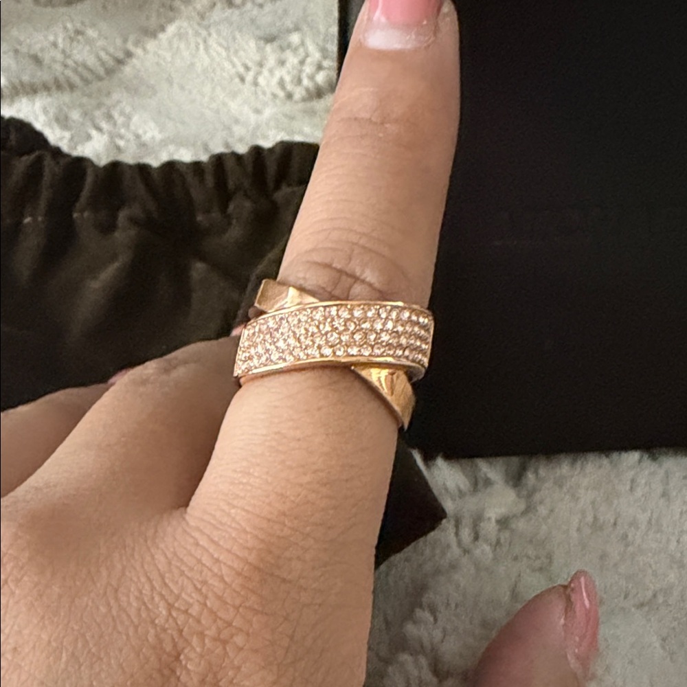 Michael Kors Rose Gold-Tone Women's Ring